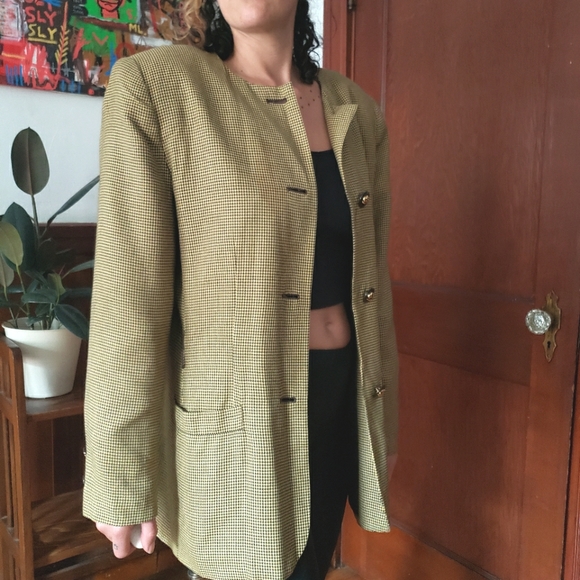 OVERSIZED VINTAGE STYLE BLAZER - Picture 9 of 9